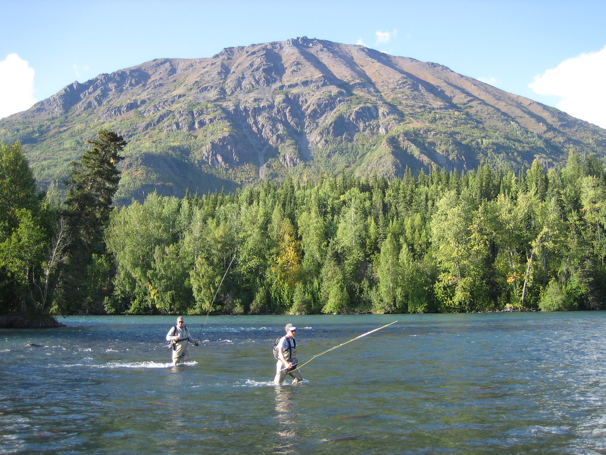 Fishing On The Kenai Peninsula In Alaska